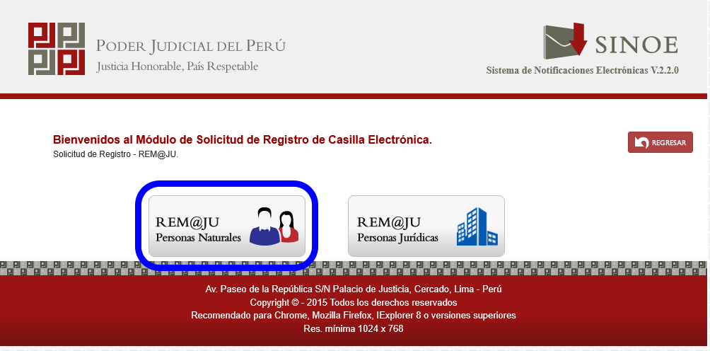 Selección personas naturales